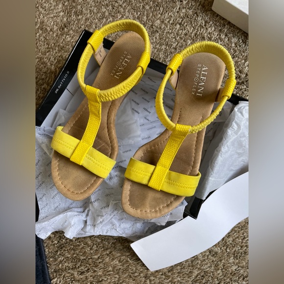 Alfani Women's Step 'N Flex Voyage Wedge Sandals, Macy's Espadrilles Sz 5.5 - Picture 11 of 12